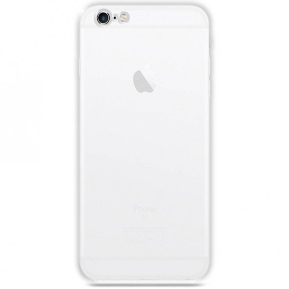 Apple iPhone 6 Plus Transparent Slim Case Mat Şeffaf