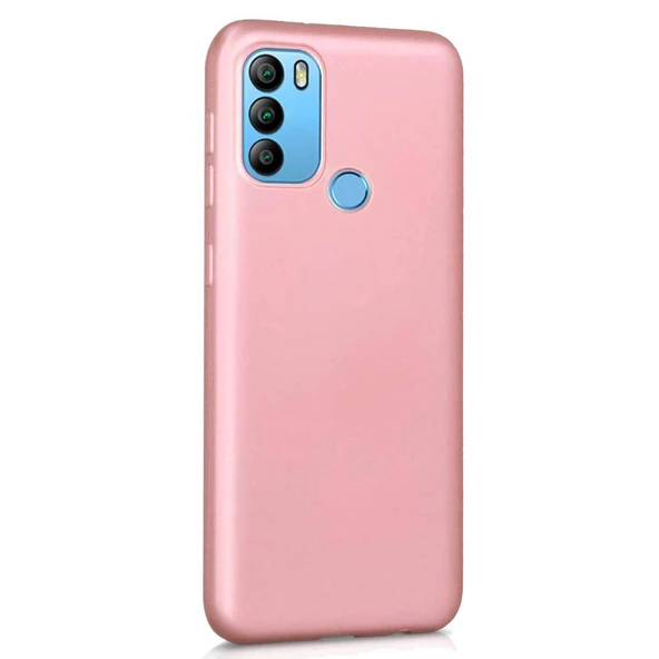 General Mobile GM21 Plus Premium Silikon Kılıf RoseGold