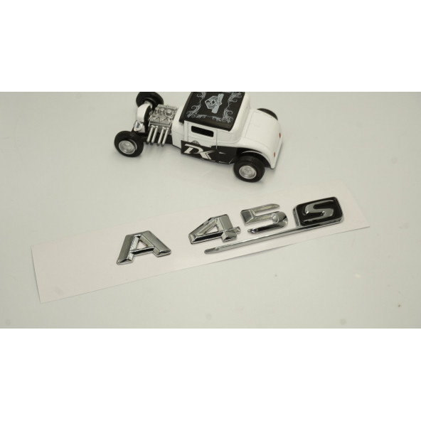 A45 S Bagaj Krom Metal 3M 3D Yazı Logo - Resim 2