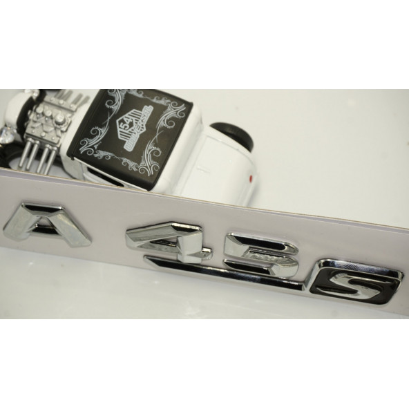 A45 S Bagaj Krom Metal 3M 3D Yazı Logo - Resim 4