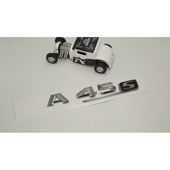 A45 S Bagaj Krom Metal 3M 3D Yazı Logo - Resim 6