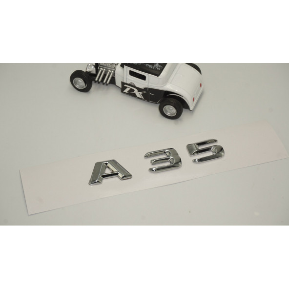 A35 Bagaj Krom Metal 3M 3D Yazı Logo - 2