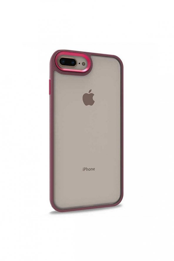 Apple iPhone 7 Plus Nilcs Kılıf Kırmızı