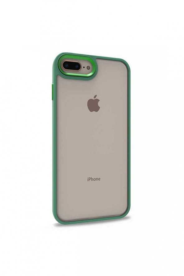 Apple iPhone 7 Plus Nilcs Kılıf Yeşil