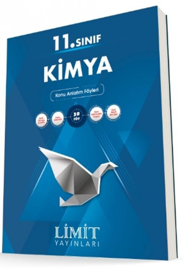 Limit Yayınları 11. Sınıf Kimya Konu Anlatım Föyleri ürün görseli 1