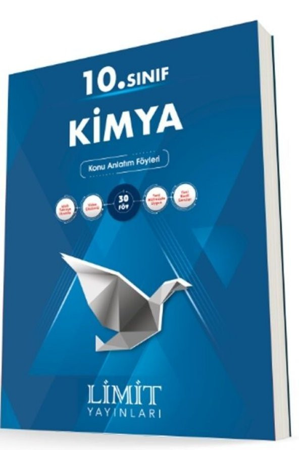 Limit Yayınları 10. Sınıf Kimya Konu Anlatım Föyleri