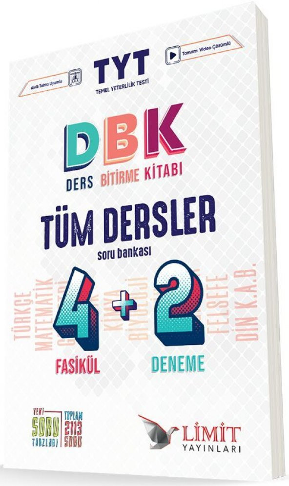 Limit Yayınları TYT Tüm Dersler 4+2 Soru Bankası