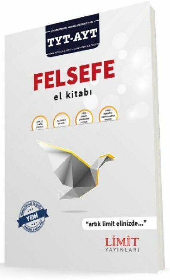 Limit Yayınları TYT AYT Din Kültürü ve Ahlak Bilgisi Felsefe El Kitabı