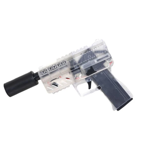 D1-D2-D3 Tiim Şarjlı Tam Otomatik Susturuculu Oyuncak Silah -Birlik - 11