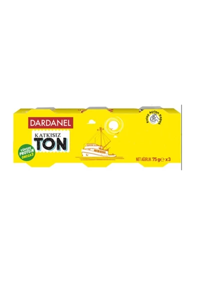 Dardanel Ton Balığı 75 Gr 3 Adet