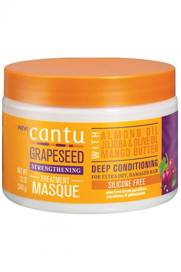 Cantu Grapeseed Güçlendirici Saç Maskesi 340GR