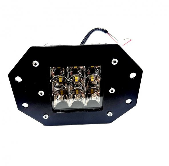 Tampon İçin Offroad Sis Farı Beyaz Gömme Tip 18 Ledli 54 watt Lamba - 2