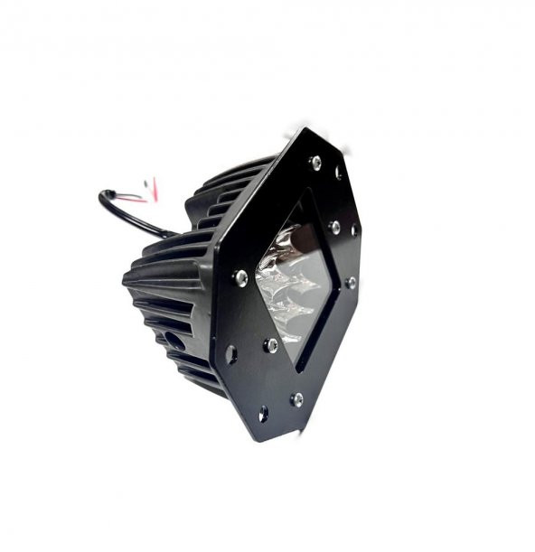 Tampon İçin Offroad Sis Farı Beyaz Gömme Tip 18 Ledli 54 watt Lamba - 3