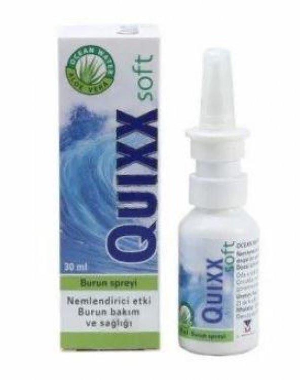 Quixx Soft Nemlendirici Burun Spreyi 30 ml