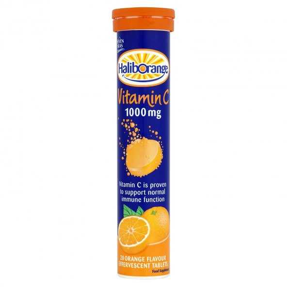 Haliborange Vitamin C Portakallı Efervesan Tablet 20li