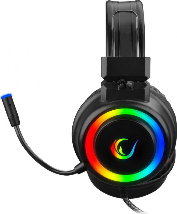 Rampage SN-R10 Alquıst 3.5mm Rgb Mikrofonlu Kulaklık Siyah - 4