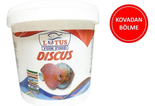 Lotus Discus Granulat Balık Yemi ( KOVADAN BÖLME ) 50 gr ürün görseli 1
