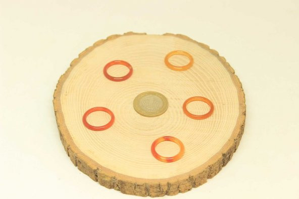 Akik Taşı Yüzük 3mm Kalınlığında (Standart Ölçü) - Resim 2