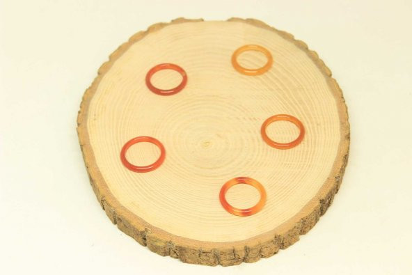 Akik Taşı Yüzük 3mm Kalınlığında (Standart Ölçü) - Resim 3