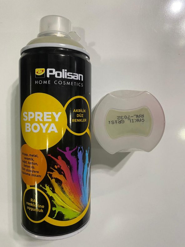 POLİSAN SPREY ÇAKIL GRİSİ 7032