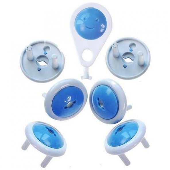 3B Trend Pratik Anahtarlı Çocuk Koruma Priz Kilidi 6 Adet - 2