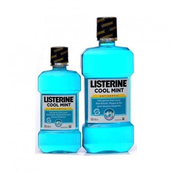Listerine Cool Mint Ağız Bakım Suyu 500ML + 250ML