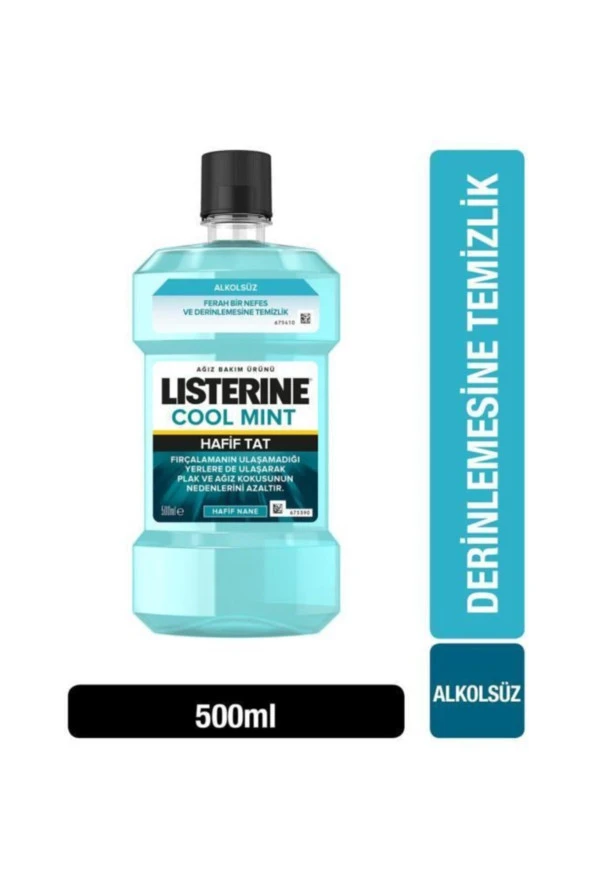 Listerine Zero Hafif Tat Ağız Bakım Suyu 500ML
