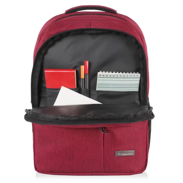 Vegmann Tucana VGM-030 15,6 inç Uyumlu Dizüstü Bordo Sırt Çantası - 4
