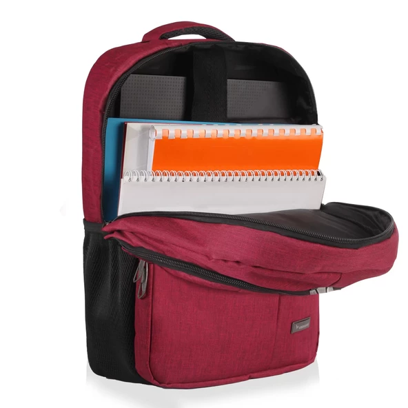 Vegmann Tucana VGM-030 15,6 inç Uyumlu Dizüstü Bordo Sırt Çantası - 3