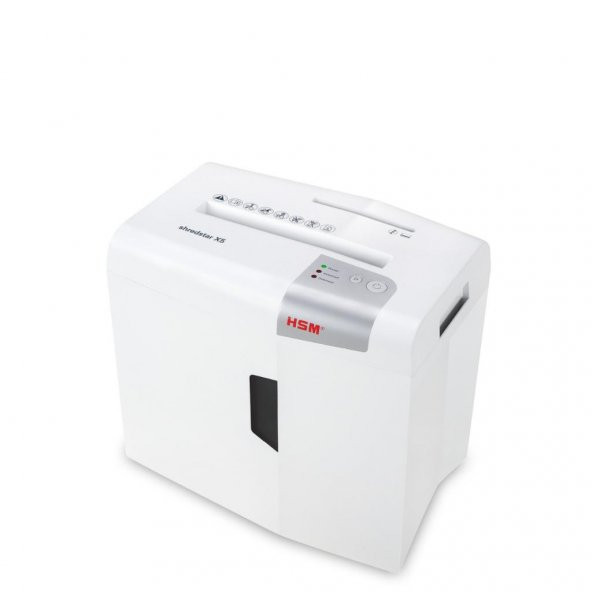 HSM SHREDSTAR X5 Evrak İmha Makinesi / Kağıt Kırpma Makinesi - CD İmha Makinesi - Çapraz kesim 4,5x30 mm - 18lt - 4