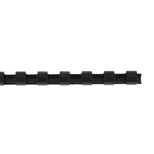 SARFF 8mm SİYAH PLASTİK SPİRAL KUTU (100 ADET) - 2