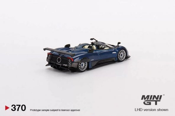 Mini GT 1:64 Pagani Zonda HP Barchetta Blue Tricolore - 4