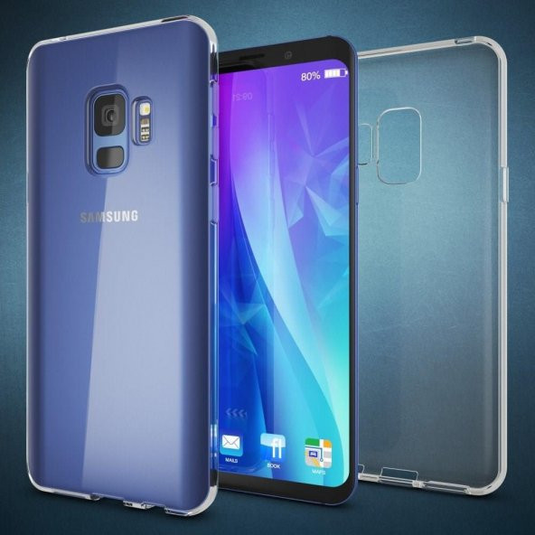 Samsung S9 Plus Joyroom Crystal Şeffaf Silikon Kapak - 1