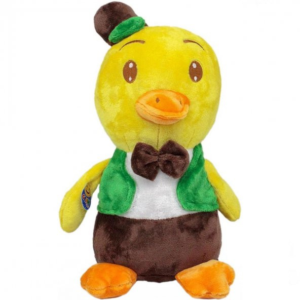 Peluş Süslü Ördek 40 Cm