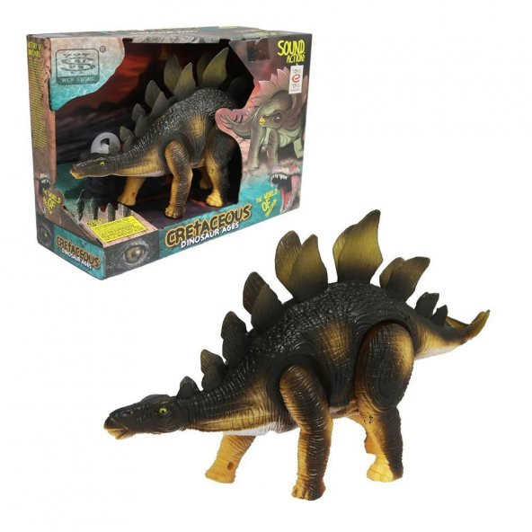 Stegosaurus Dinozor  Sesli Hareketli Oyuncak