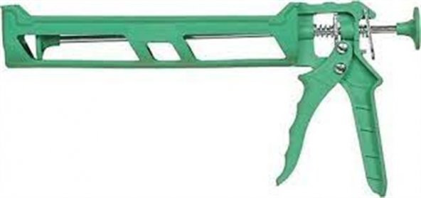 SİLİKON TABANCASI PLASTİK SİYAH - 1