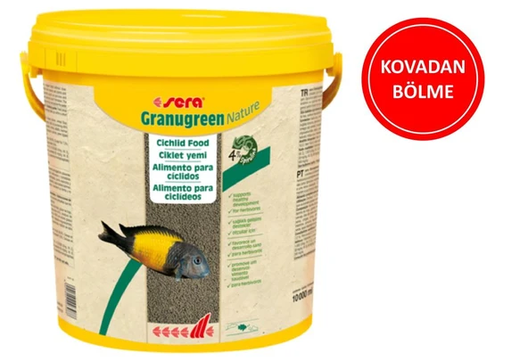 Sera Granugreen Granül Balık Yemi ( Kovadan Bölme ) 50 GR ürün görseli 1