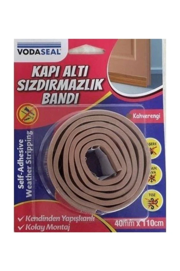 VODASEAL KAPI ALTI SIZDIRMAZLIK BANDI 40 MM 110 CM KAHVERENGİ NM 78 3300