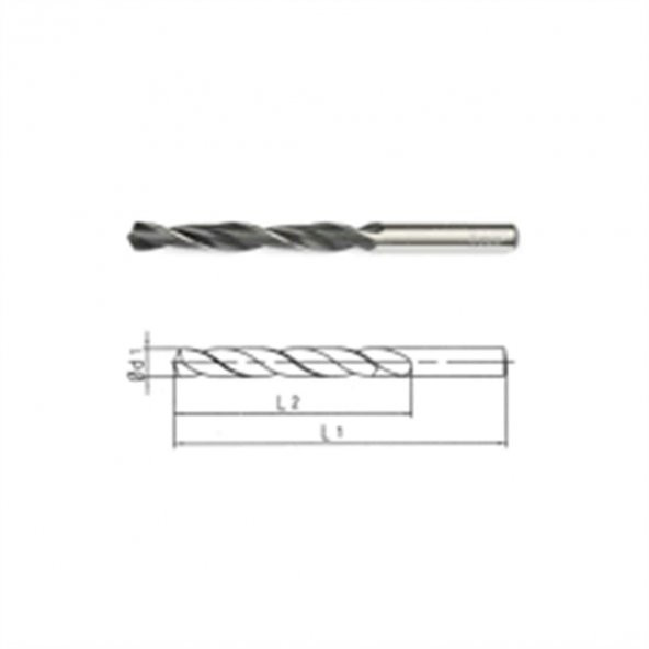 MATKAP UC 2.5 mm MAKİNA TAKIM END. DIN 338 HADDELİ SİLİNDİRİK SAPLI