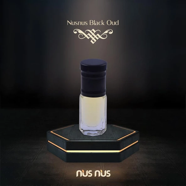 Nusnus Black Oud 12 ml - Resim 2