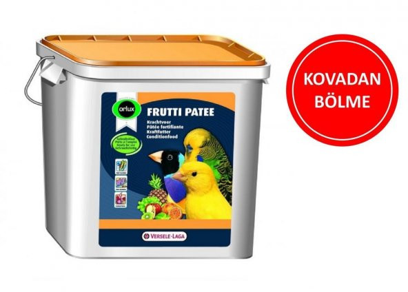 Versele Laga Orlux Frutti Patee Meyveli ve Ballı Nemli Kuş Maması ( Kovadan Bölme ) 50 GR