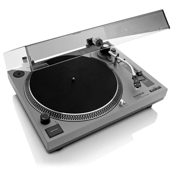 Lenco L-3810 Gy Usbli Mp3e Kayıt Özellikli Pikap Plak Çalar Gri - 2