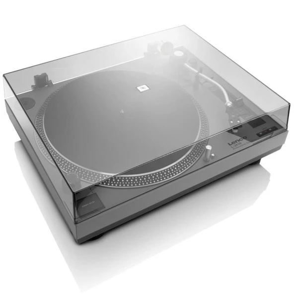 Lenco L-3810 Gy Usbli Mp3e Kayıt Özellikli Pikap Plak Çalar Gri - 3