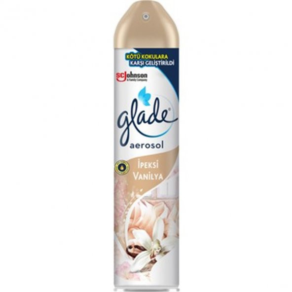 GLADE AEROSOL İPEKSİ VANİLYA 300ml