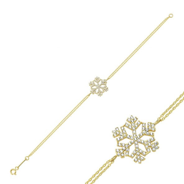 14K Altın KarTanesi Bileklik ürün görseli