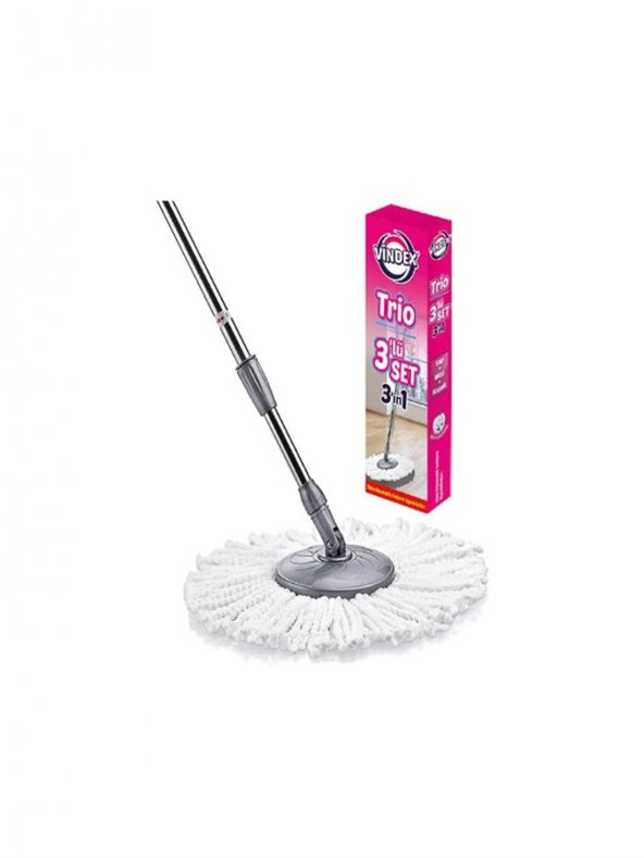 VİNDEX TRİO 3 LÜ SET (SAP+BAŞLIK+MOP)
