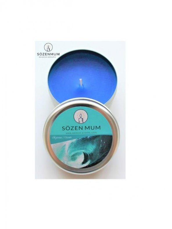 DEKORATİF KOKULU MUM 3.5*8.5 - 3