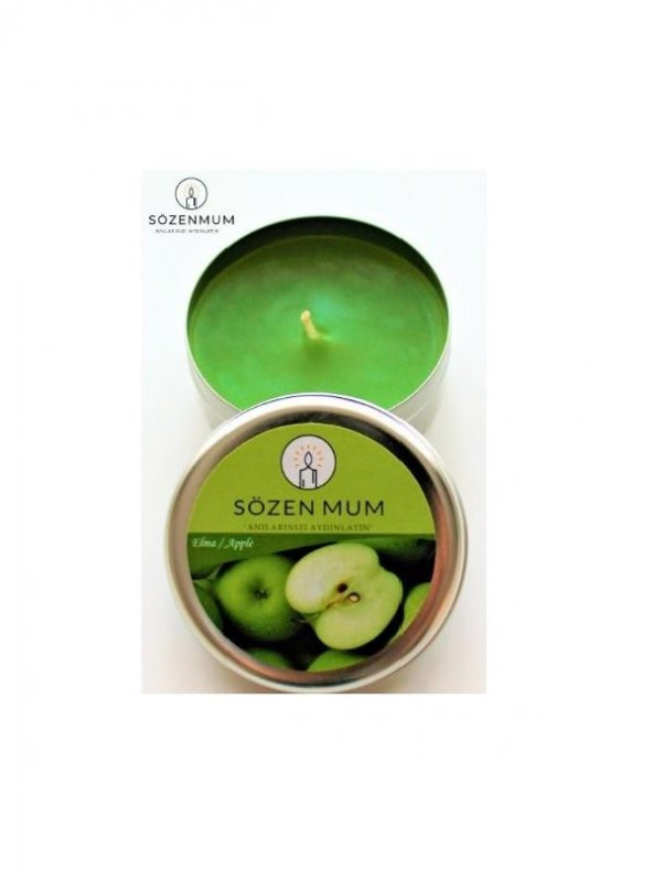 DEKORATİF KOKULU MUM 3.5*8.5 - 5