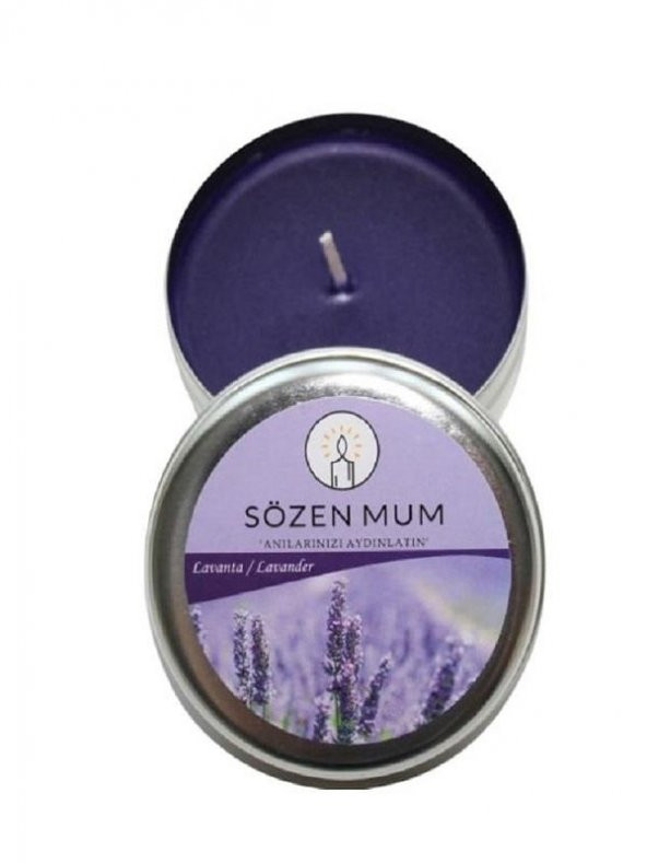 DEKORATİF KOKULU MUM 3.5*8.5 - 6