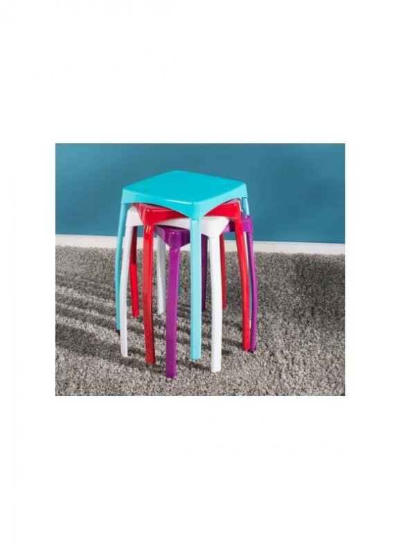ADORE HANDY MATE STAR PARLAK RENKLİ TABURE HND-012-MX-1